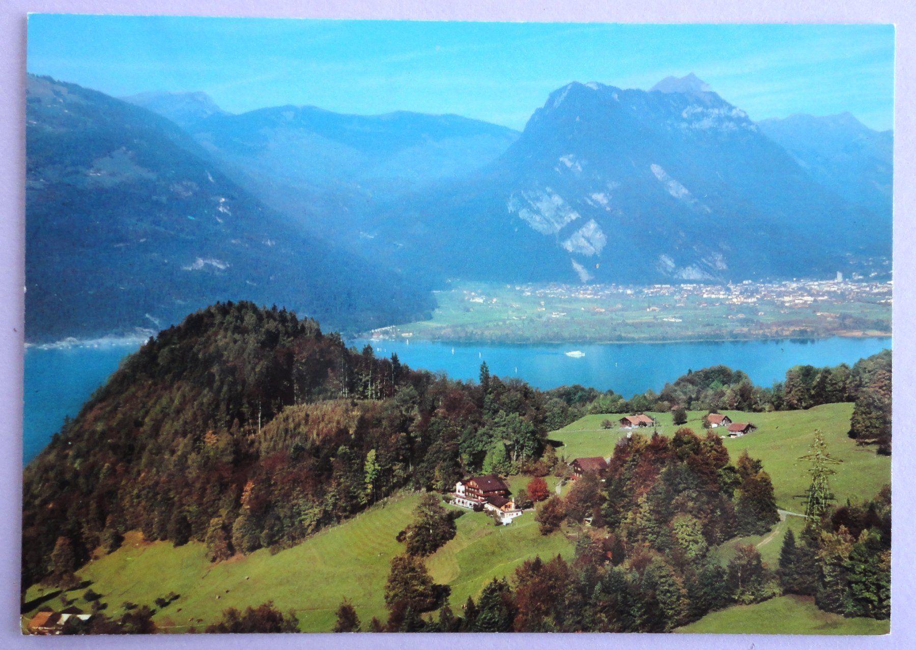 Cartoline postali: Meielisalp ob Leissigen, Thunersee – Usato da Fétigny venduto da Billy2miny