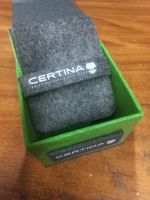 Certina Uhrenbox mit Stoffbeutel im Set guter Zustand