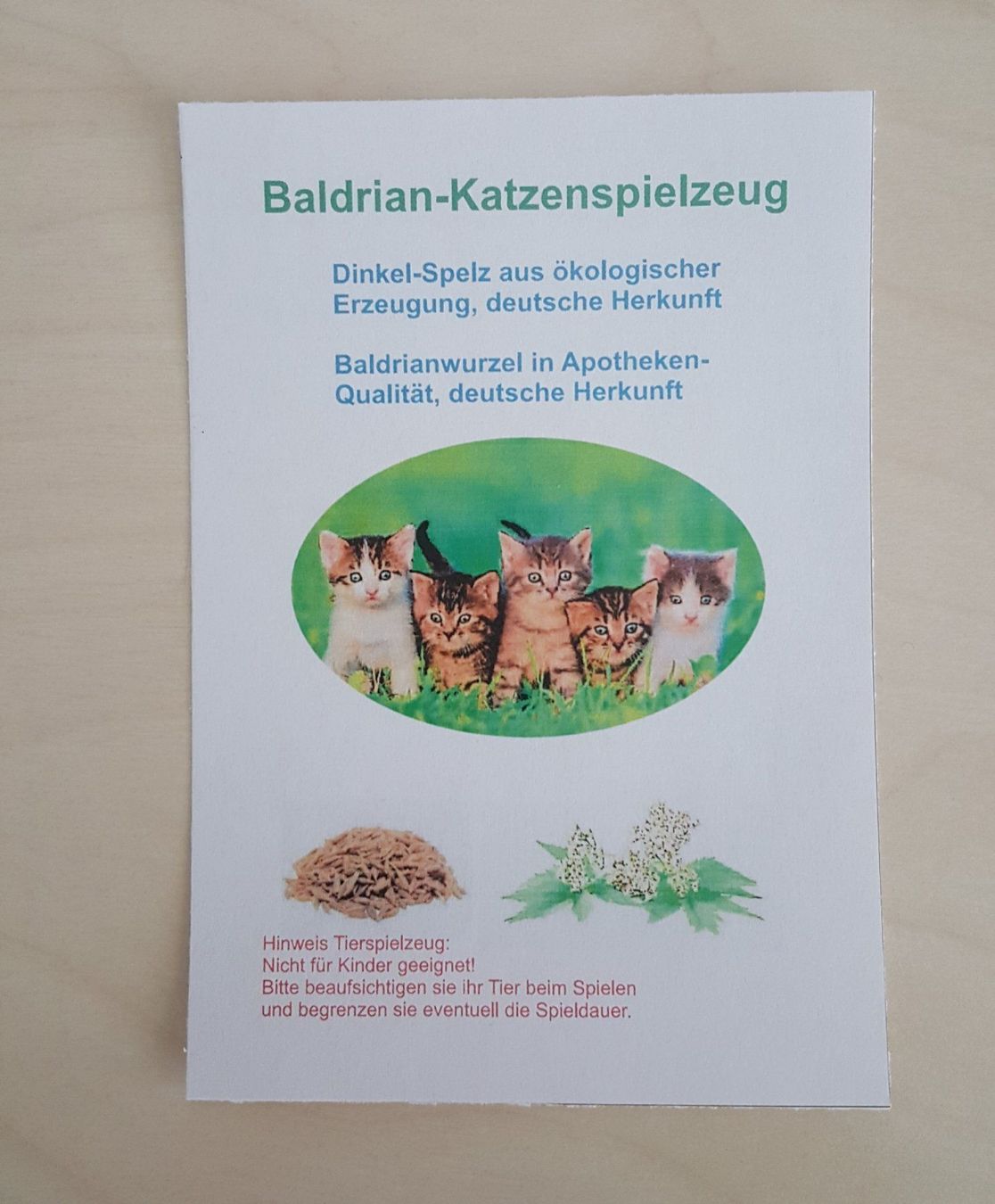 Giocattoli: Katzenspielzeug / Baldriankissen – Nuovo (secondo la descrizione) da Leimbach TG venduto da manu-tg 1