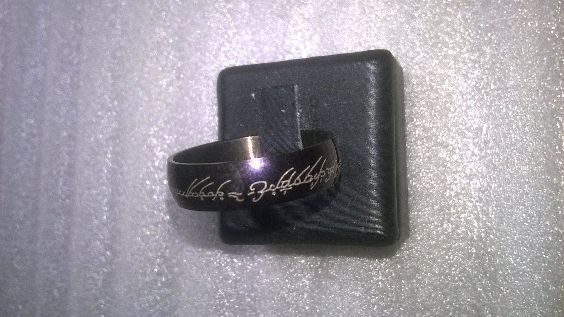 Anelli: ring edelsthal,,,,herr der ring,,,glanzig – Nuovo (secondo la descrizione) da Basel venduto da bijoutrie_4 2