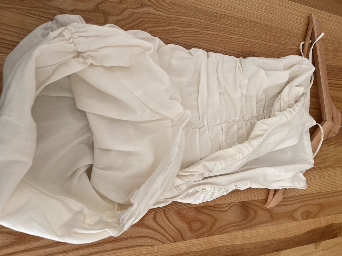 Zara Vestiti: White Summer Dress XS – Usato da Erlenbach ZH venduto da Ma.Pi 5