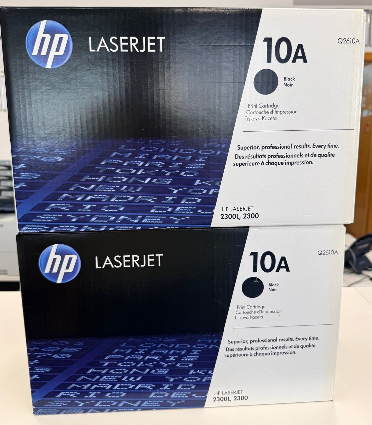 Hewlett Packard Cartucce per stampanti & toner: 2 toner originale HP 10A Nero - Q2610A – Nuovo e nell'imballaggio originale da Bellinzona venduto da Ario13