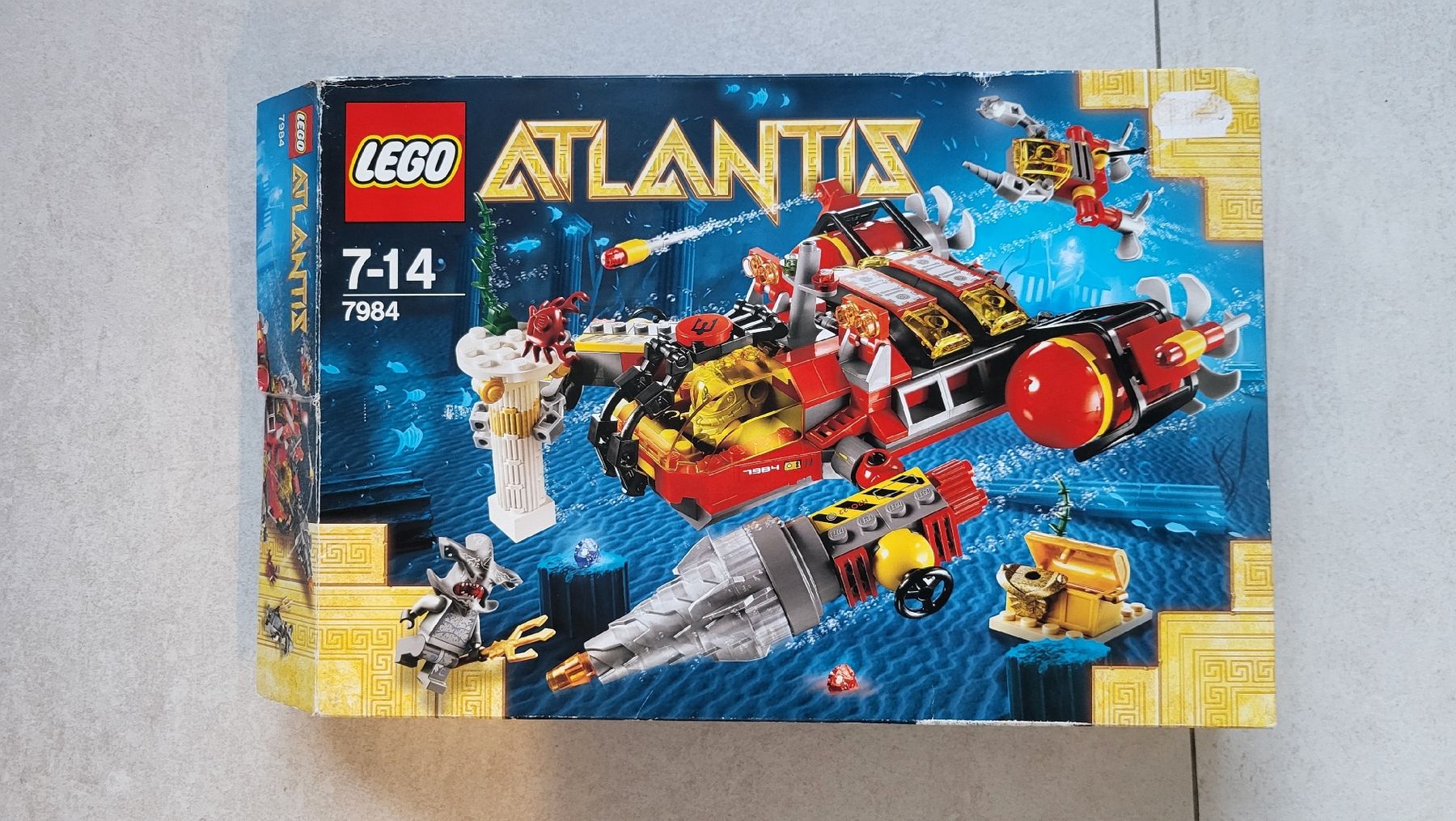 Lego Kit di costruzioni: LEGO Atlantis Deep Sea Raider Set 7984 – Nuovo e nell'imballaggio originale da Sierre venduto da val_vs7v