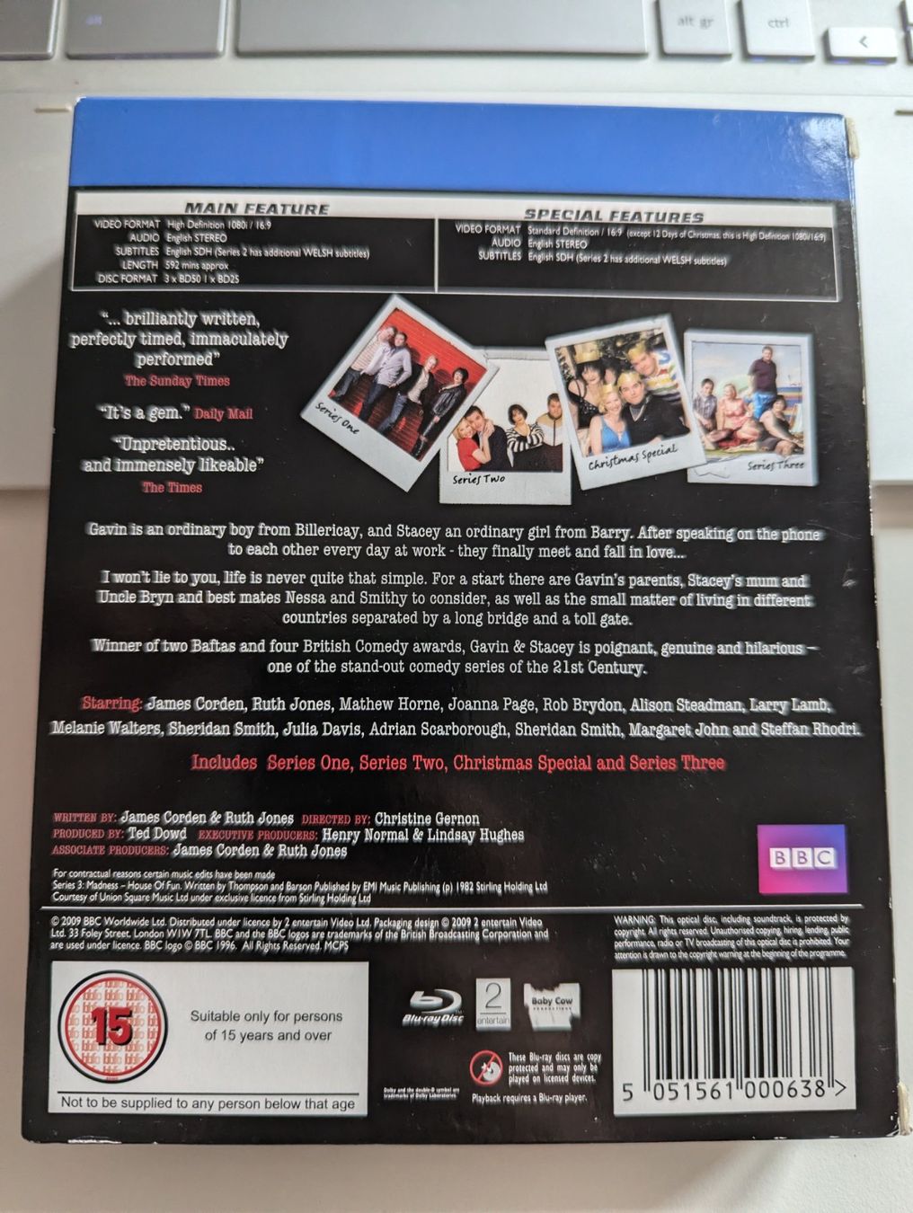 Alle DVDs: Gavin & Stacey - The Complete Collection - Blu Ray DVD – Gebraucht aus Hünenberg See von SpecialEditionGaming 1