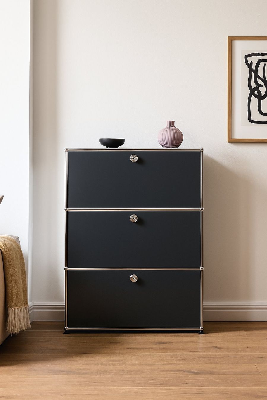 USM Regale: USM Haller Sideboard in Anthrazitgrau #1084 – Gebraucht aus Affoltern am Albis von ModulaireAG 2
