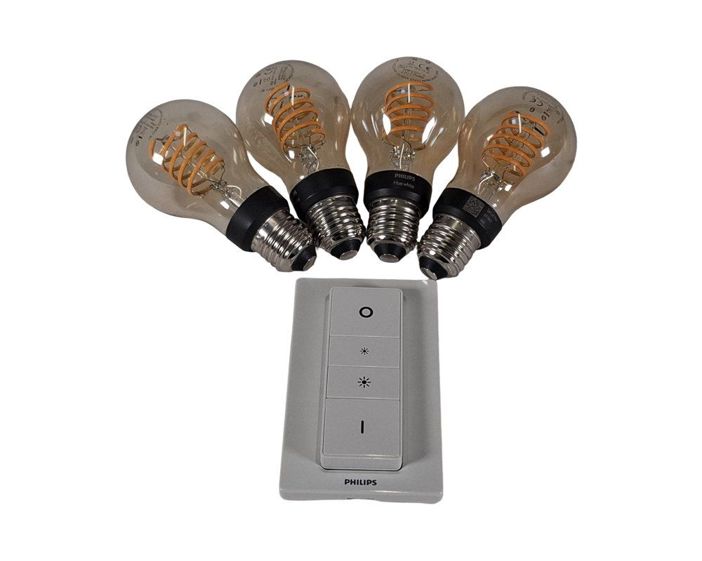 Philips Lampen: PHILIPS Glühbirnen mit Fehrnbedienung – Gebraucht aus Wil SG von Restwert_Wil