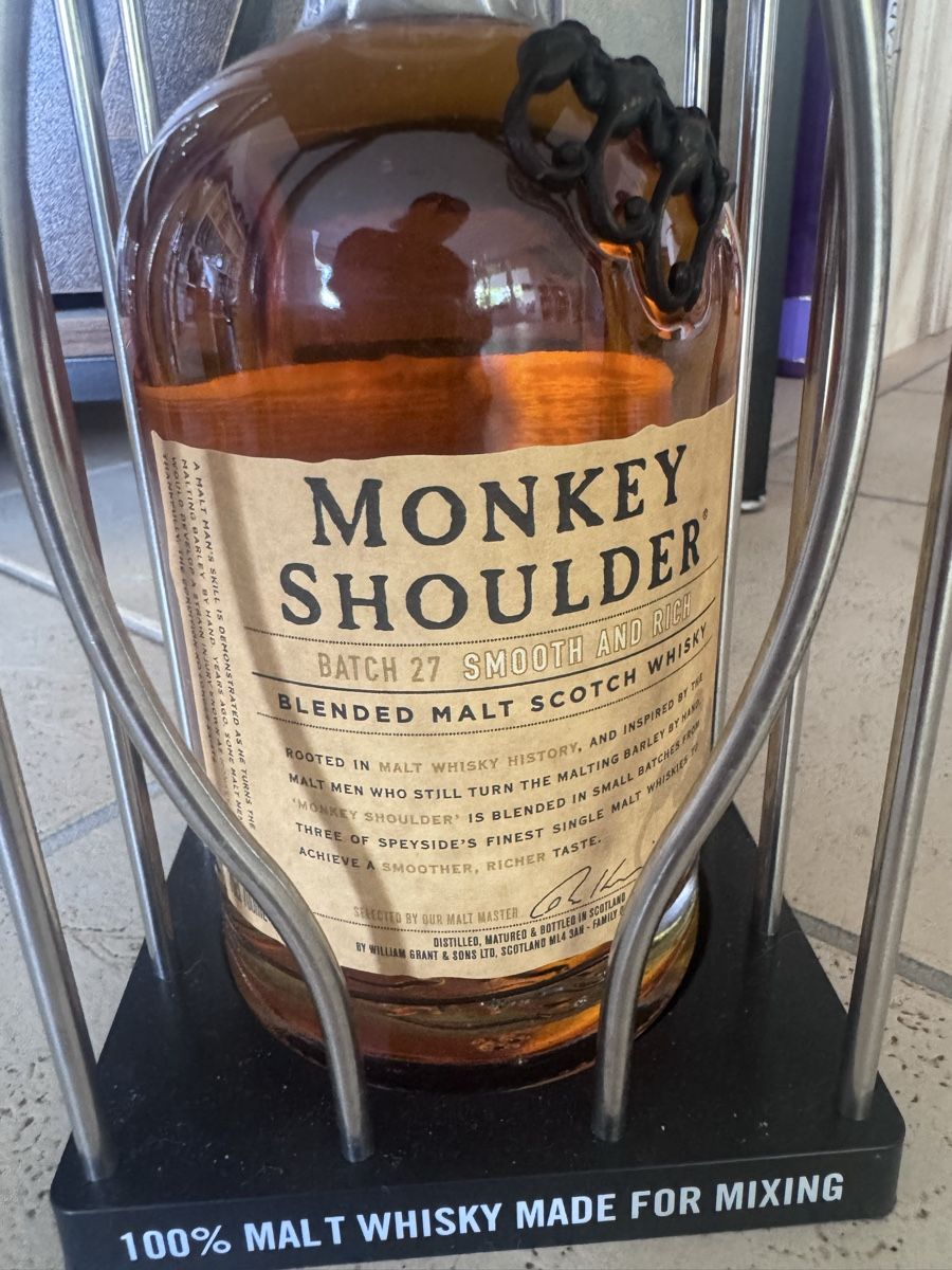 Spirituosen: Monkey Shoulder Blended Malt Scotch Whisky Batch 27 – Neu und originalverpackt aus Hergiswil NW von wert721 1