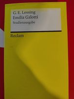G. E. Lessing, Emilia Galotti