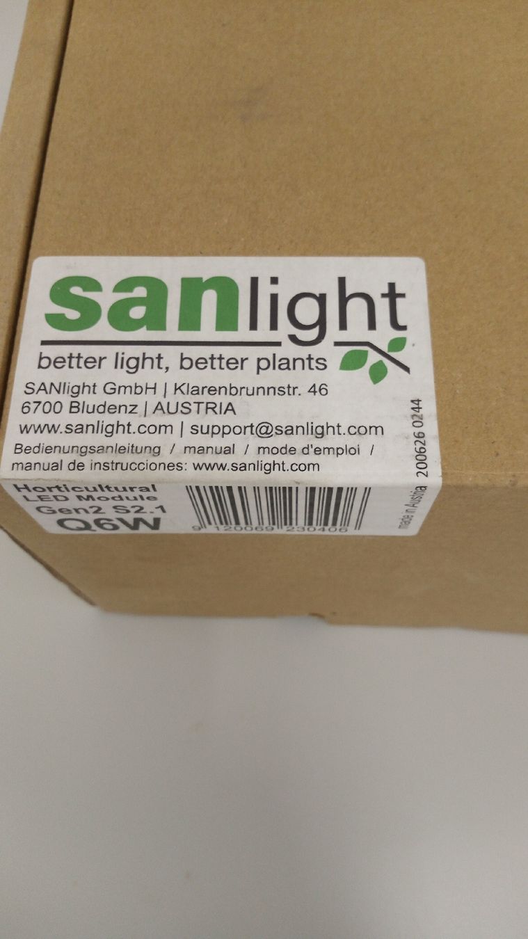 Sanlight Lampade: Sanlight Q6W Gen2 LED Pflanzen Lampe – Usato da Basel venduto da Fahrenheitcycling 2