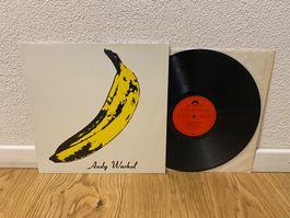 VELVET UNDERGROUND & NICO LP DE 1985 ANDY WARHOL NM SEHR GUT