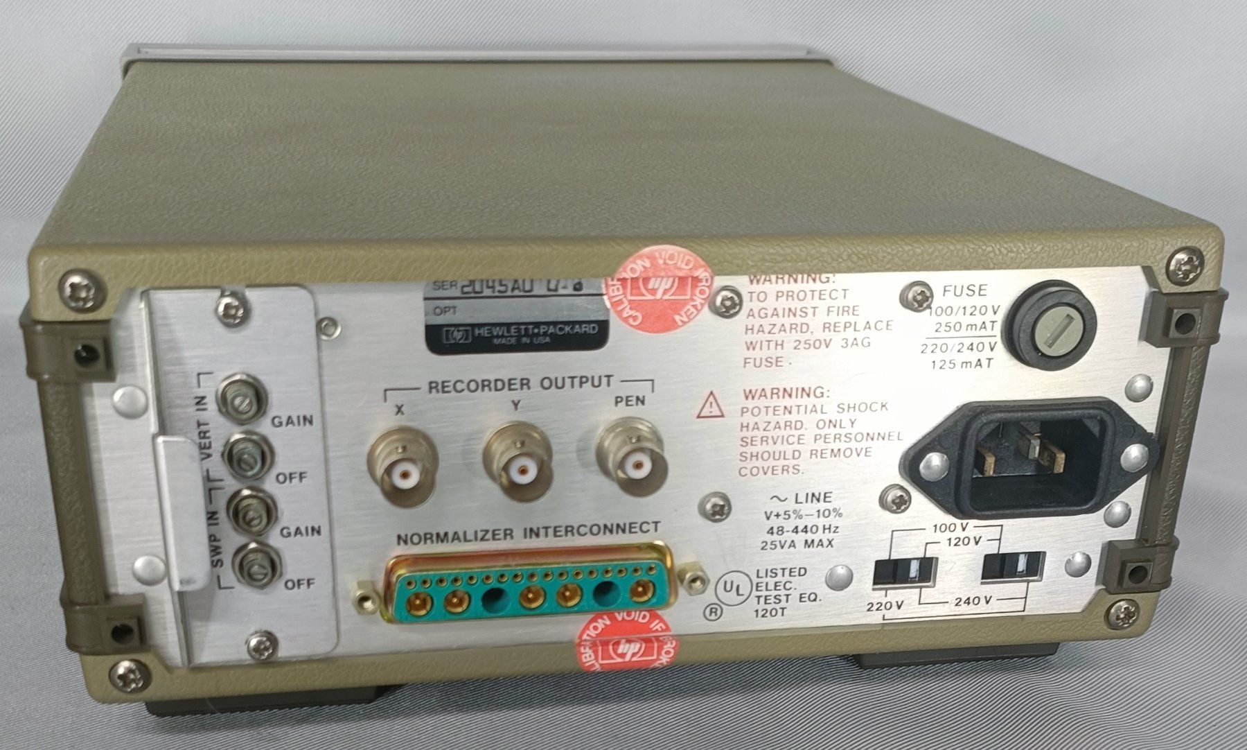 Hewlett Packard Messen: HP 8750A Storage-Normalizer Netzwerk Analyzer-Zusatz – Gebraucht aus Spiez von ricot90 2