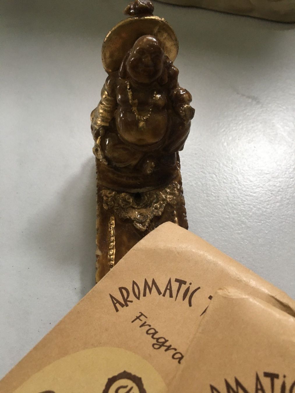 Supporti a parete: Promo! Räucherstäbchen Halter Buddha – Nuovo (secondo la descrizione) da Fislisbach venduto da Eye-Arts 2