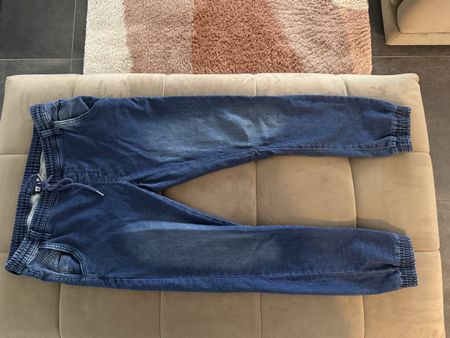 Urban Classics Jeans Jogger Denim Gr. L, neuwertig & bequem