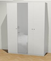 IKDEA-Schrank PAX Weiss
