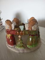 Kerzenhalter International Bazaar Rund mit Engeln gebraucht