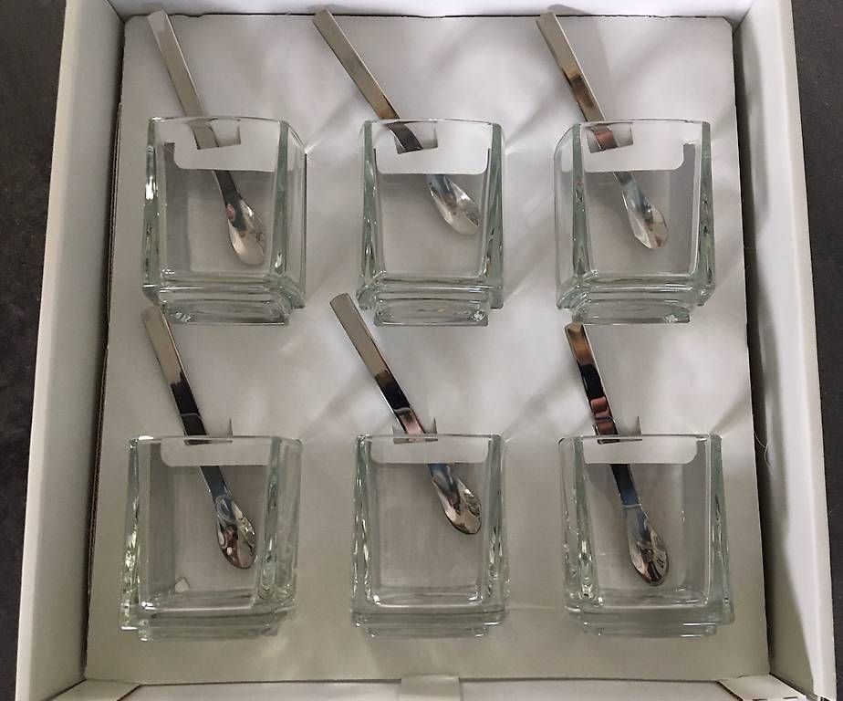Bicchieri: Glasschälchen Amuse Bouche Kube von La Rochère – Nuovo e nell'imballaggio originale da Eich venduto da ka_st 1