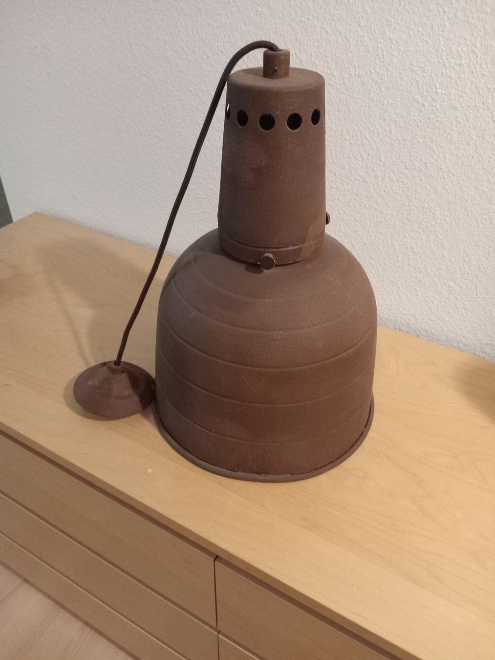 Kronleuchter & Deckenlampen: retro Hängelampe Lampe rost deko – Gebraucht aus Obergösgen von typ_qb9v 1
