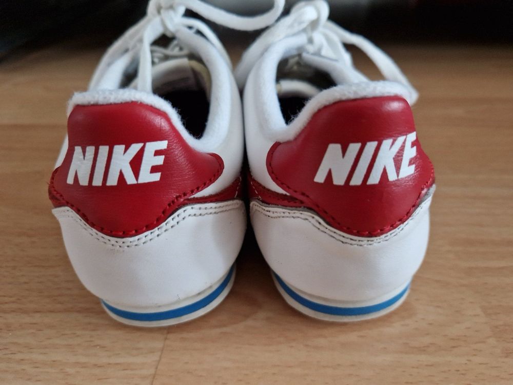 Nike cortez weiß rot blau deals