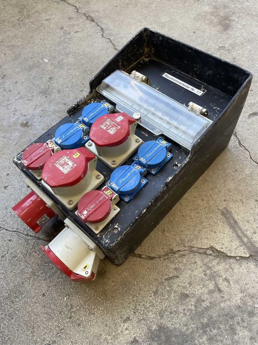 Electrotechnique: Baustromverteiler – D'occasion à Eschenbach SG par Roger-Fuss 2