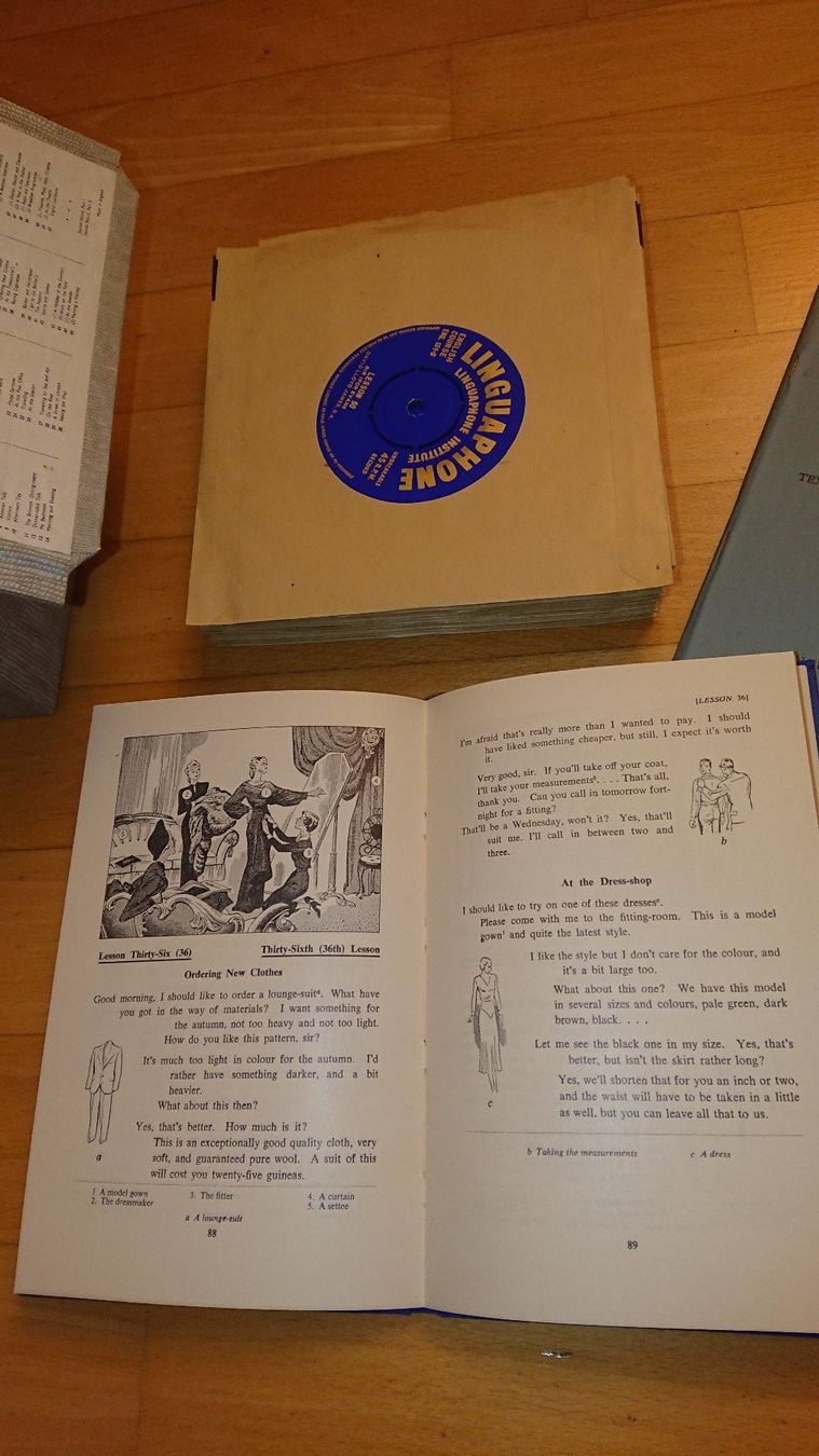 Dischi in vinile: Linguaphone - Englisch-Kurs - 16 Singles – Usato da Egg b. Zürich venduto da orwell1984 4