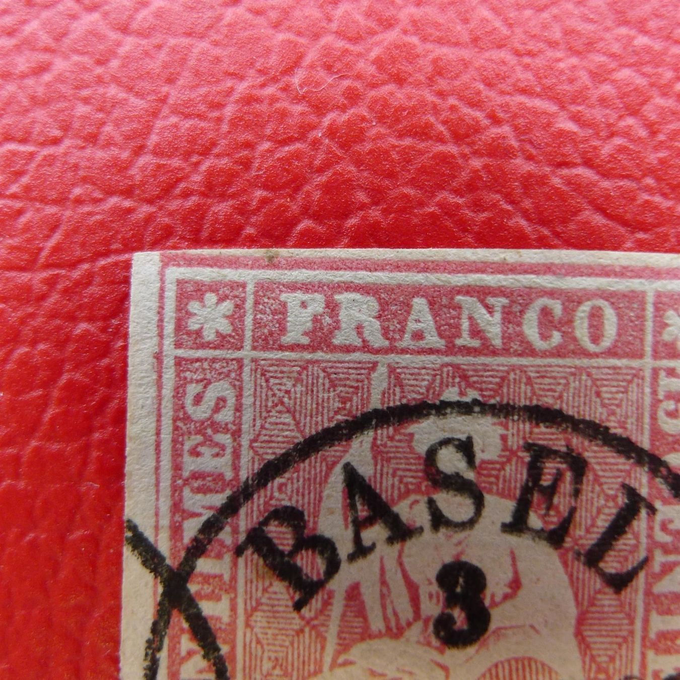 Tous les timbres: 24D, fehlerfrei von BASEL +wunderschön entwertet ! – D'occasion à Sursee par Luzernerraute 1