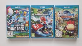 Nintendo WII U Super Mario Bros Mariokart Scribble Nauts