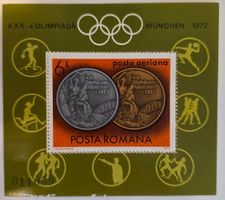 Rumaenien 1972 XX. Olympia Muench. Block MNH postfrisch