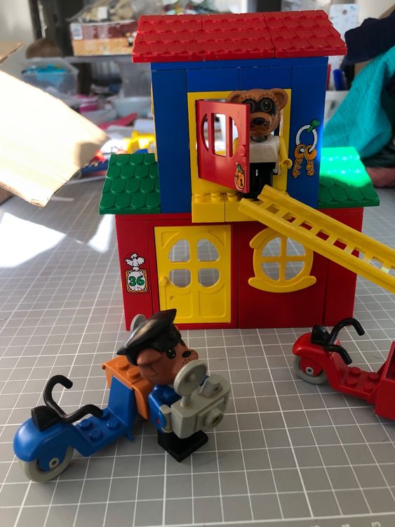 LEGO® FABULAND Set 3669 „Fire and Police Headquarters“ (Gebraucht