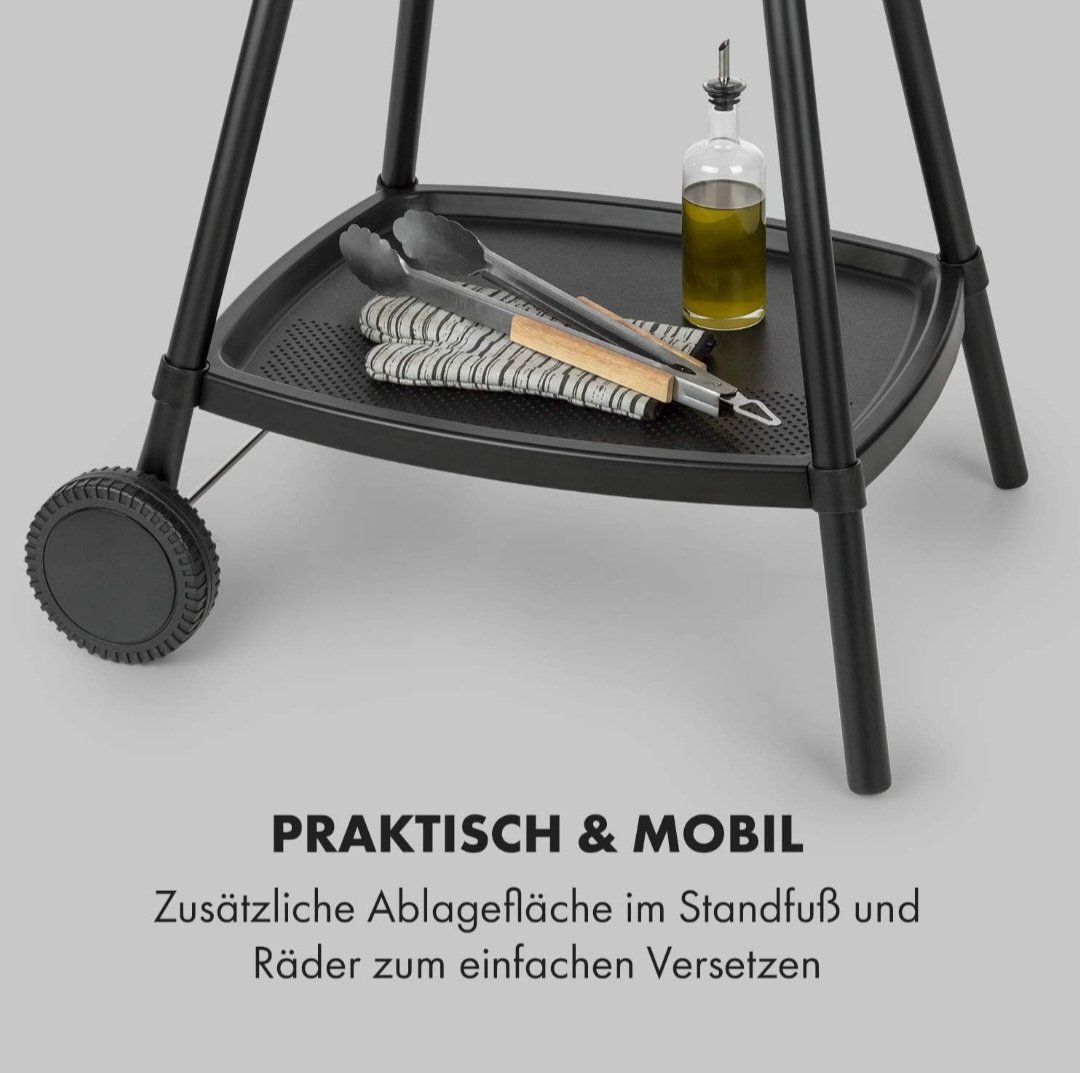 Griglie: Elektrischer Grill Klarstein-Draussen,drinnen – Nuovo e nell'imballaggio originale da Fulenbach venduto da majeste 7