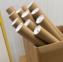 Versandrohre, Poster Rollen aus Karton, 73 Stück NEU