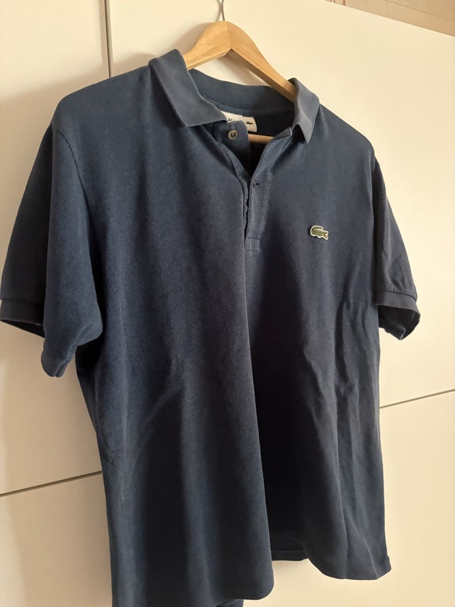 Lacoste Magliette Polo: Polo Lacoste bleu taille M – Usato da Pully venduto da kaba07 1