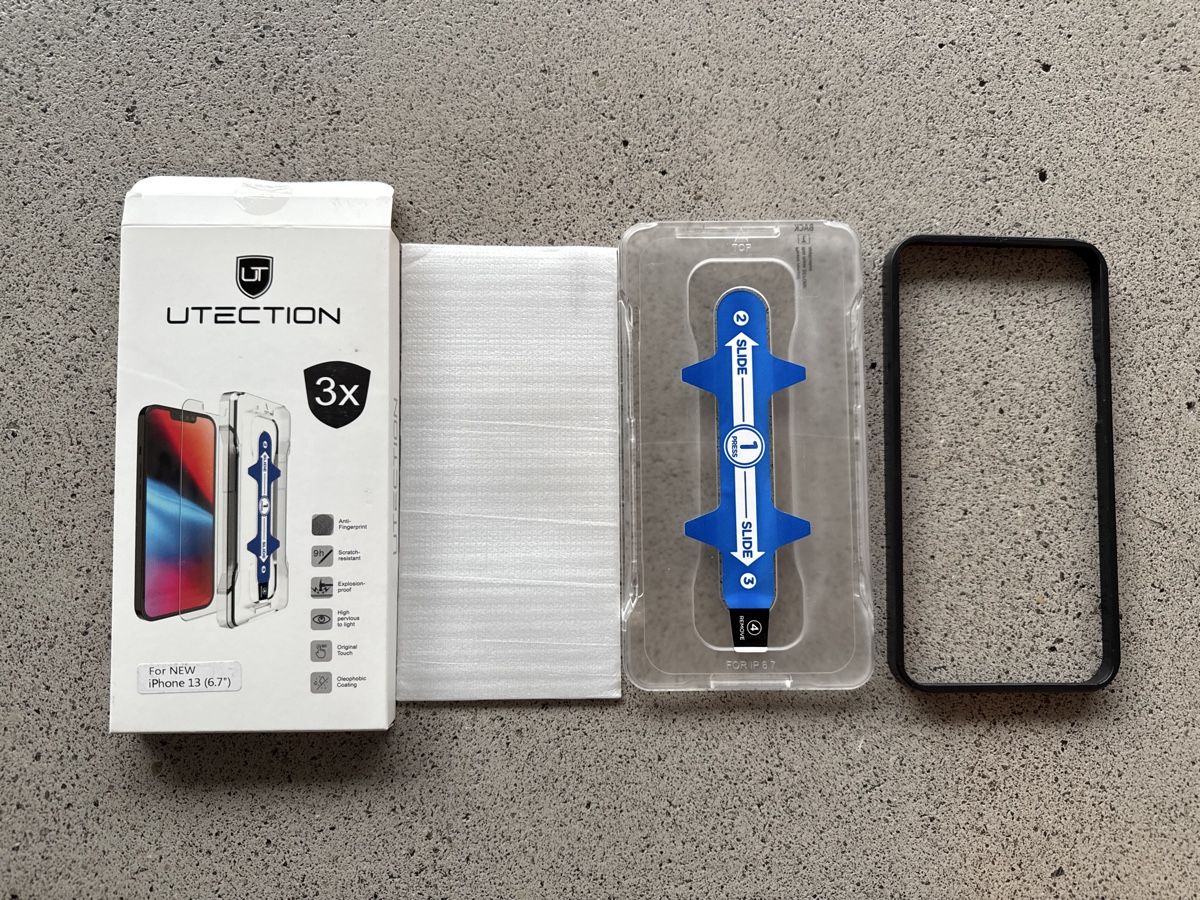 Lackretusche & Schutzfolien: Utection schutzglas iPhone 13 Max Pro – Neu (gemäss Beschreibung) aus Richterswil von Solemare47Nicole