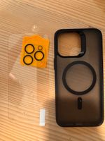 iPhone15 Pro Max Schutzhülle mit Kameraschutz und Panzerglas