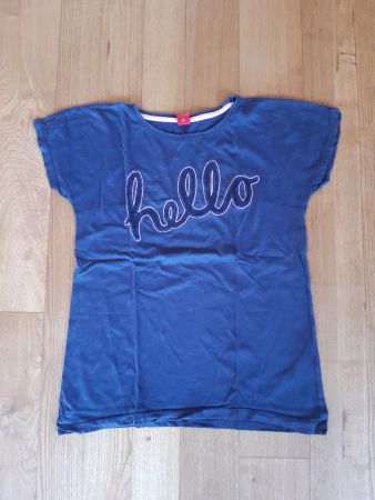 T-Shirt mit "hello" Print, Gr.164