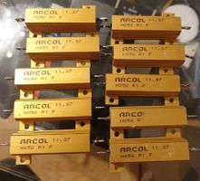 10 Lastwiderstände 0.1 Ohm 50W Arcol HS50 R1
