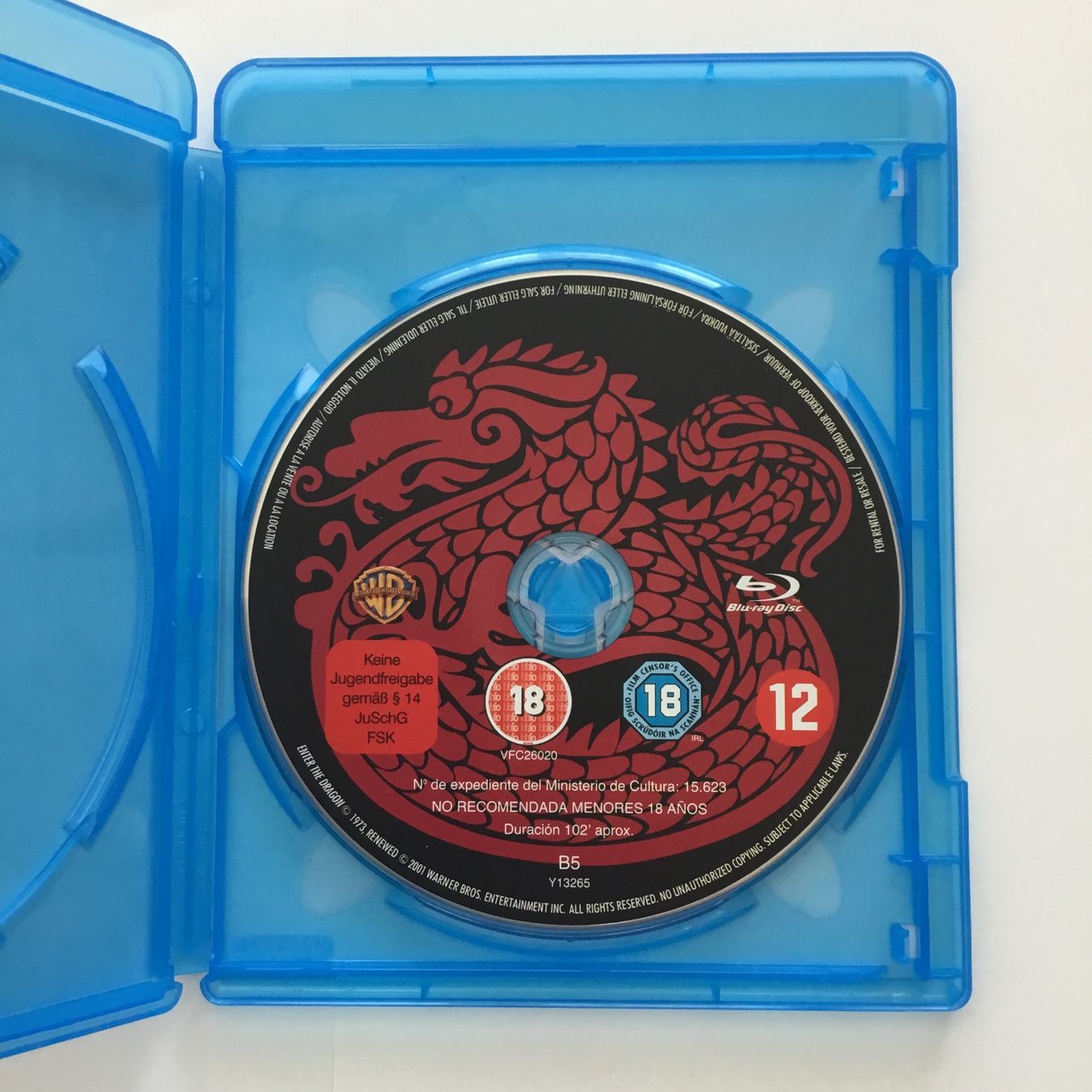 Tutti i DVDs: Enter The Dragon - Blu Ray - Neu Wertig – Nuovo (secondo la descrizione) da Blauen venduto da sternchen66 2