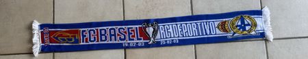 Fc Basel - La Coruna Schal