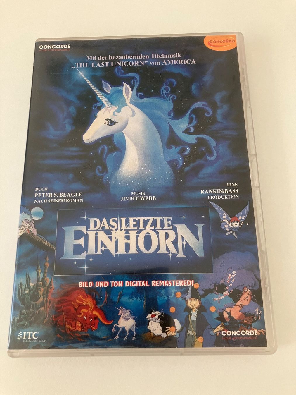 Tutti i DVDs: Das letzte Einhorn (1982) remastered -  DVD – Usato da Arbon venduto da JoJoAs