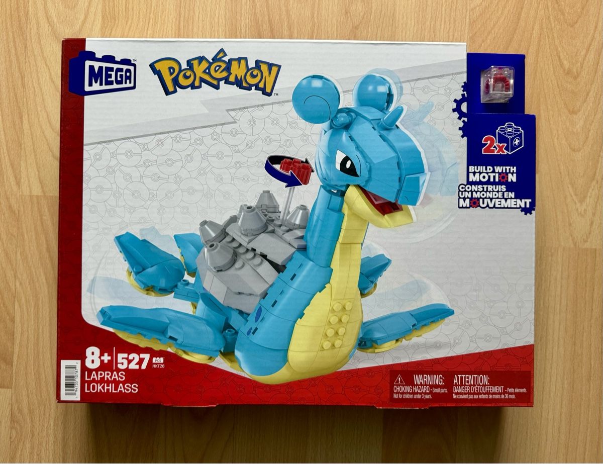 Mega Kit di costruzioni: New MEGA Pokémon Lapras – Nuovo e nell'imballaggio originale da Thalwil venduto da mar_pvv8