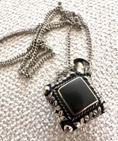 🟢 pendentif vintage ethnique / flacon à khôl /Anhänger