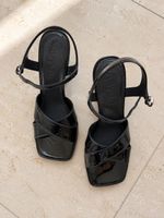 New Aeyde Sandals Black Leather