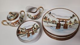 Japanisches Geschirr Set alt
