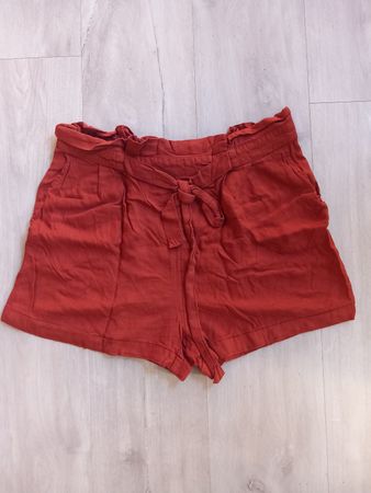 Short en viscose rouille Pimkie