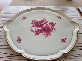 VEB ILMENAU GRAF VON HENNEBERG Assiette en porcelaine