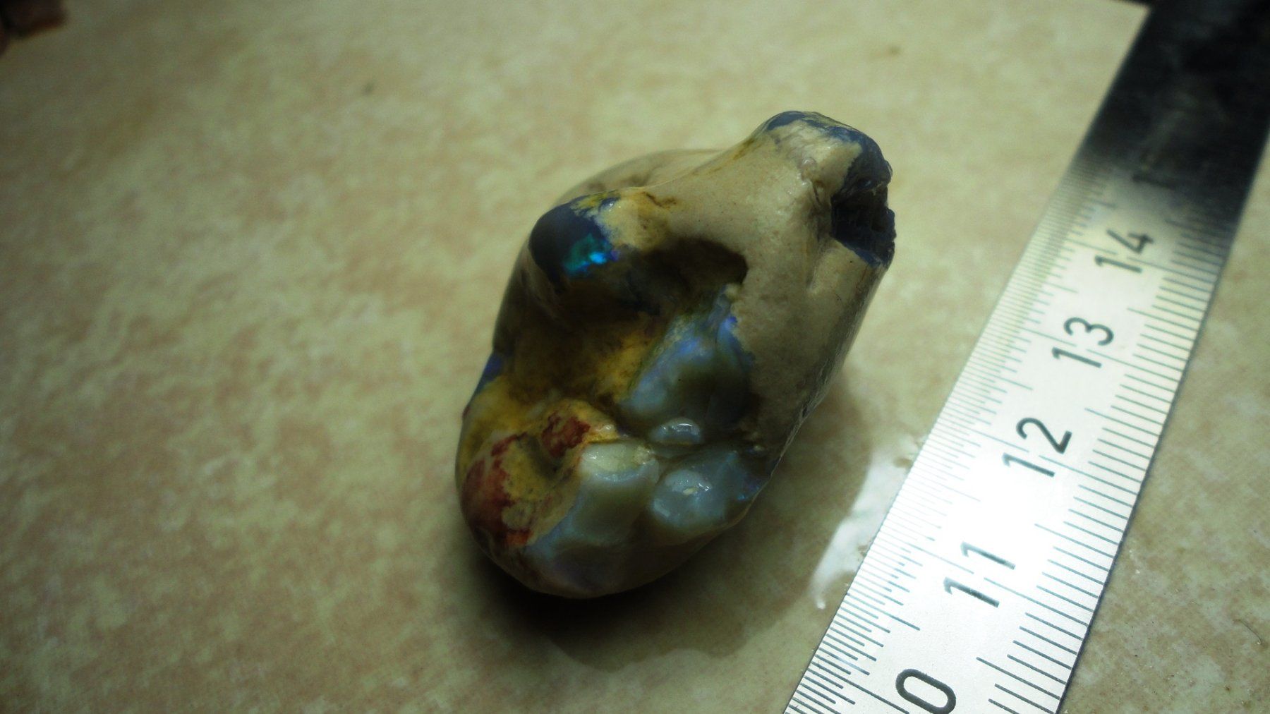 Pietre preziose: Schwarzer Opal 80ct Lightning Ridge Australien – Nuovo e nell'imballaggio originale da zuerich venduto da Jewlsdesign 2