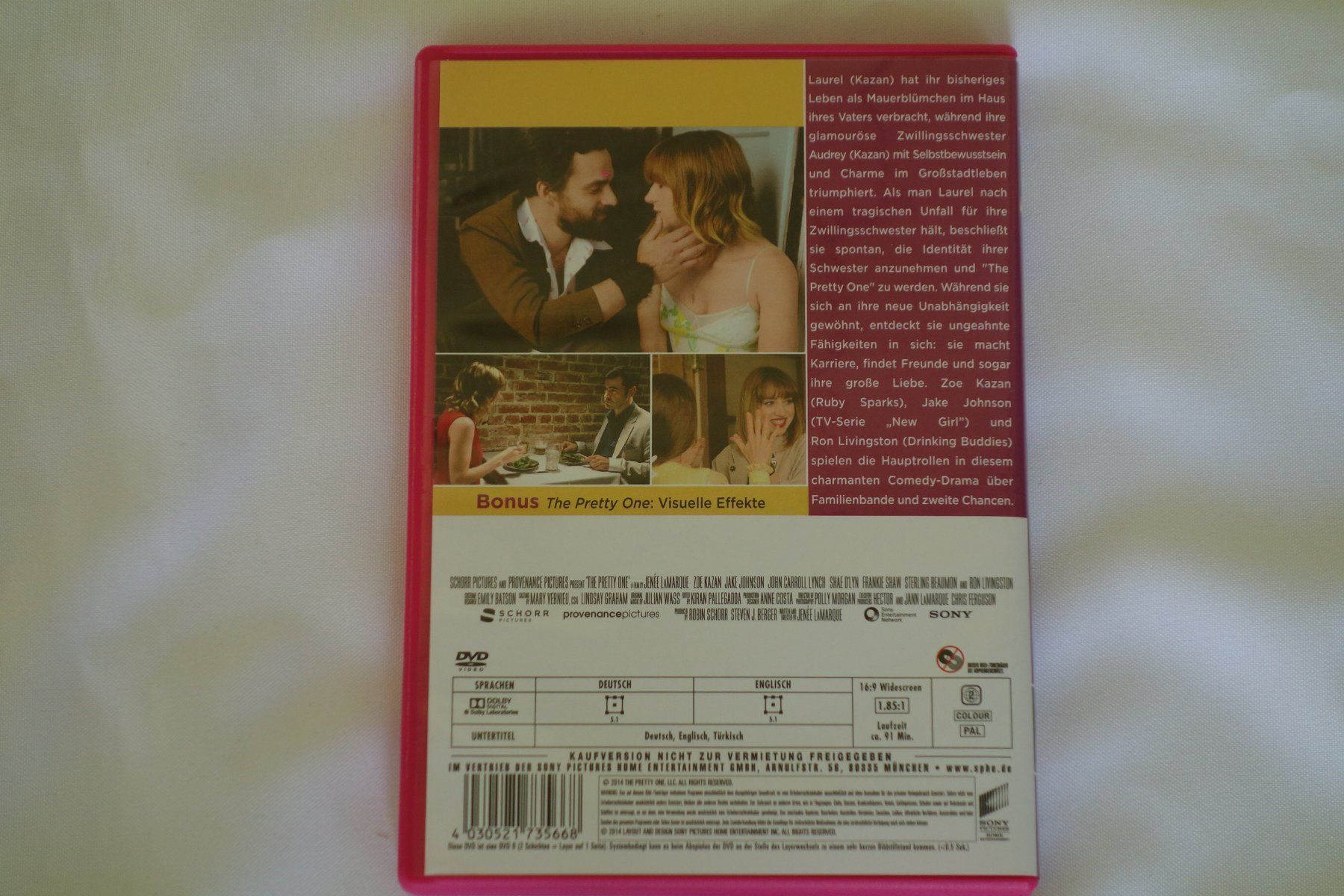Tutti i DVDs: DVD - The Pretty One - Gratis Versand ! – Usato da Luzern venduto da ron_35 2