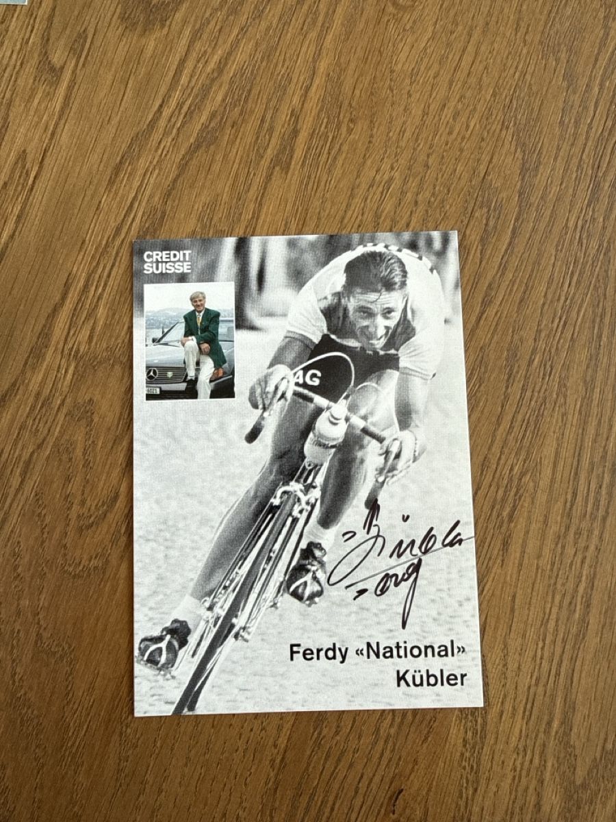 Autographes: Ferdy Kübler Autogramm – D'occasion à Ins par Mi_Ro93