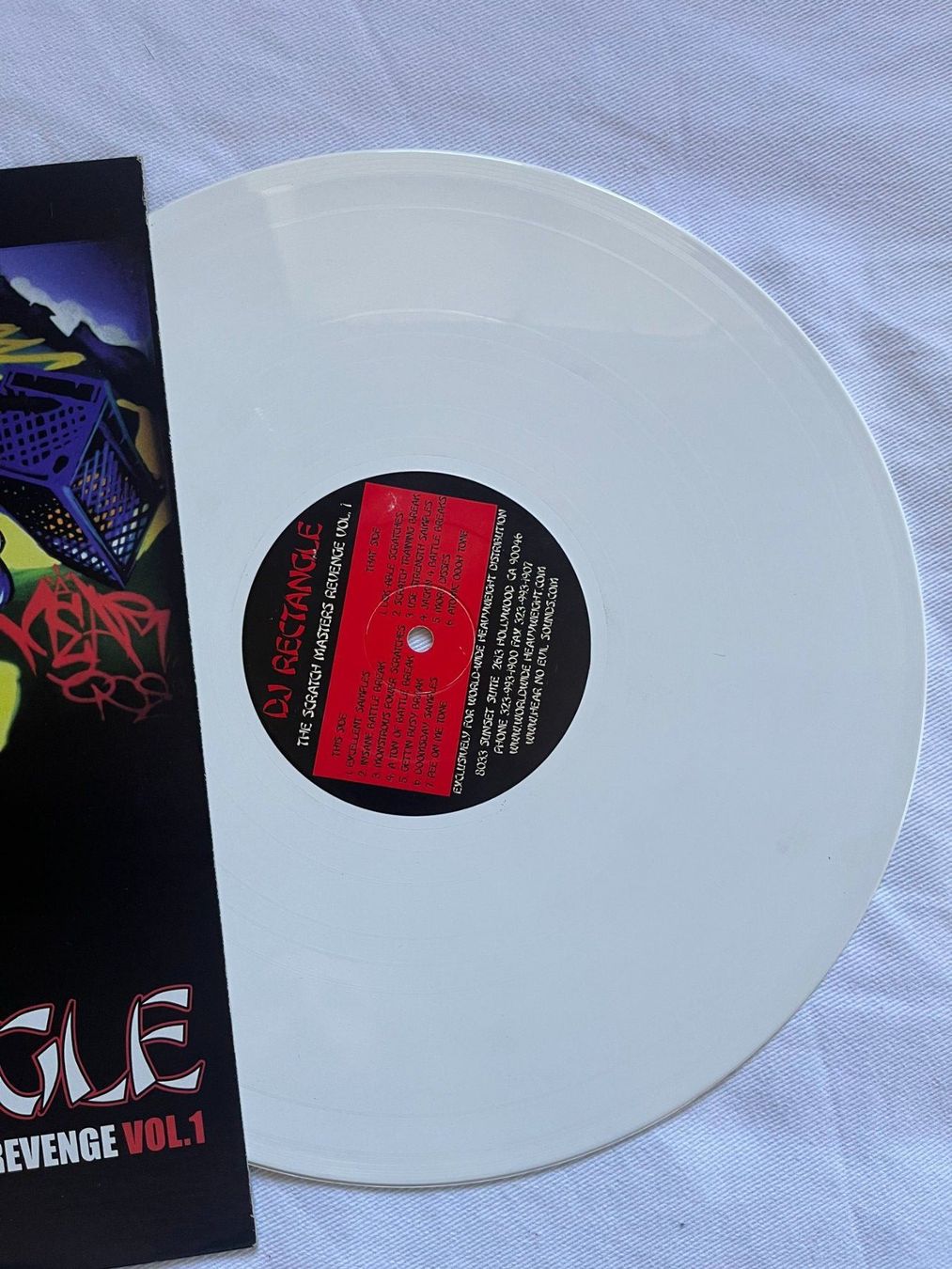 Dischi in vinile: DJ Rectangle - The Scratch Masters Revenge Vol. 1 Vinyl LP – Usato da Effretikon venduto da ChrisLamberger 2