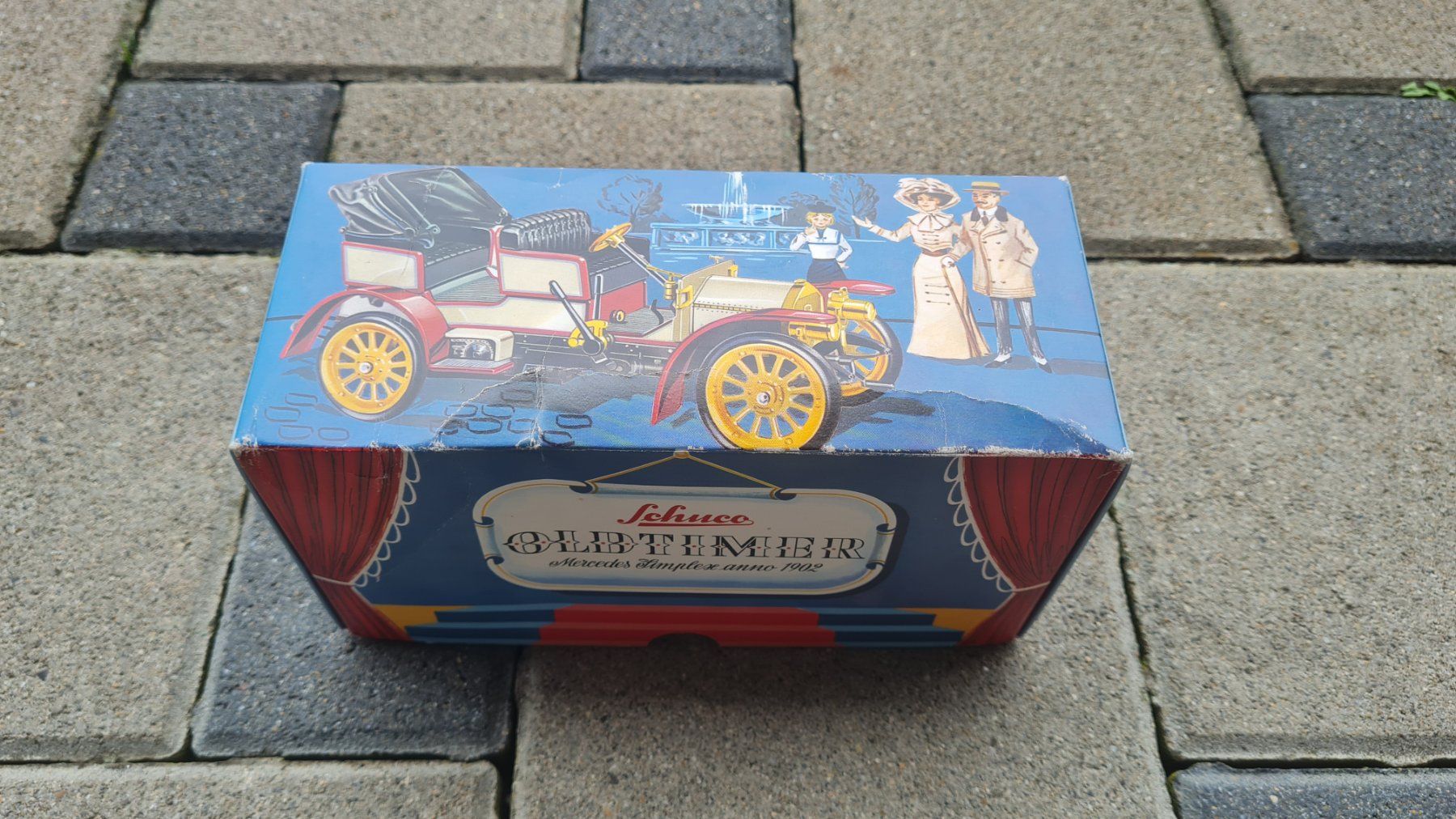 Schuco Modellini d'auto: Originalkarton / Schuco /Oldtimer / Mercedes Simplex JG 1902 – Usato da Safenwil venduto da Husqi2000 2