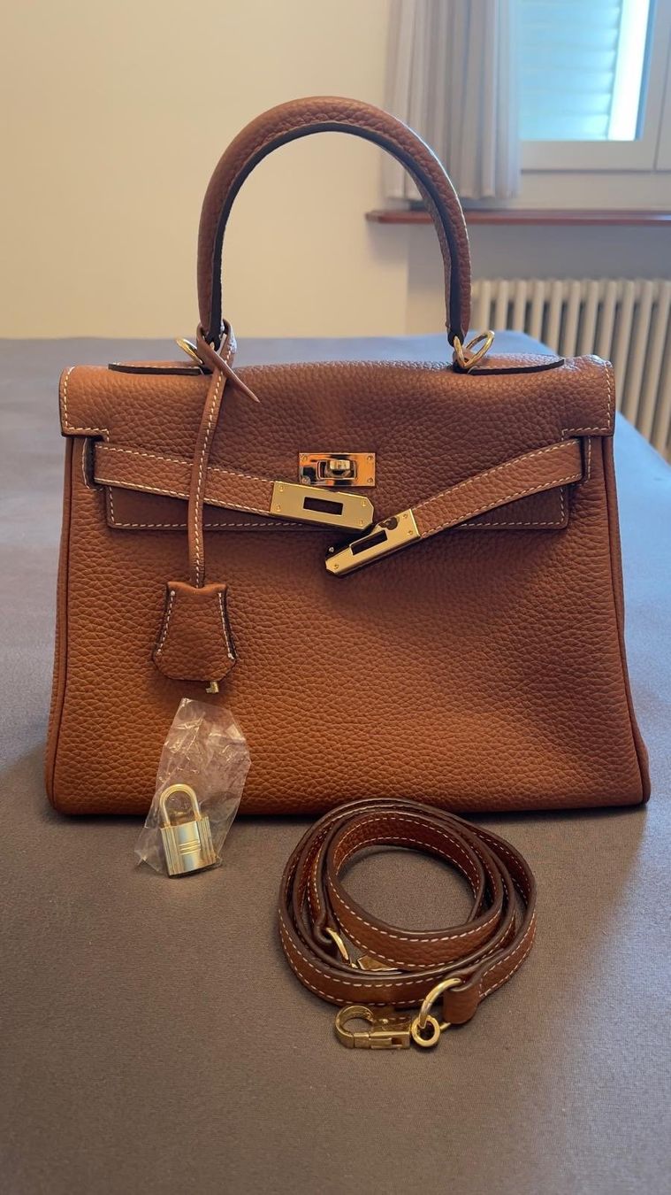 Taschen für Damen: elegante Lederhandtasche – Neu (gemäss Beschreibung) aus Horgen von Warrior11 6